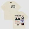 Rapper NATOS WAOR Album 2025 Merch T-Shirt Men's High Quality Fashion O-Neck T Shirt Hip Hop Oversized  Tshirts Streetwear
