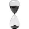 30 Min. Hourglass Sand Timer Black 8"