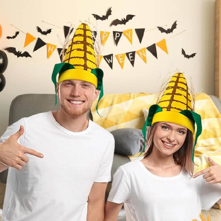 Stage Performances Hat Simple Street Hat Costume Accessory Trendy Portable Hat for Halloween Festivities