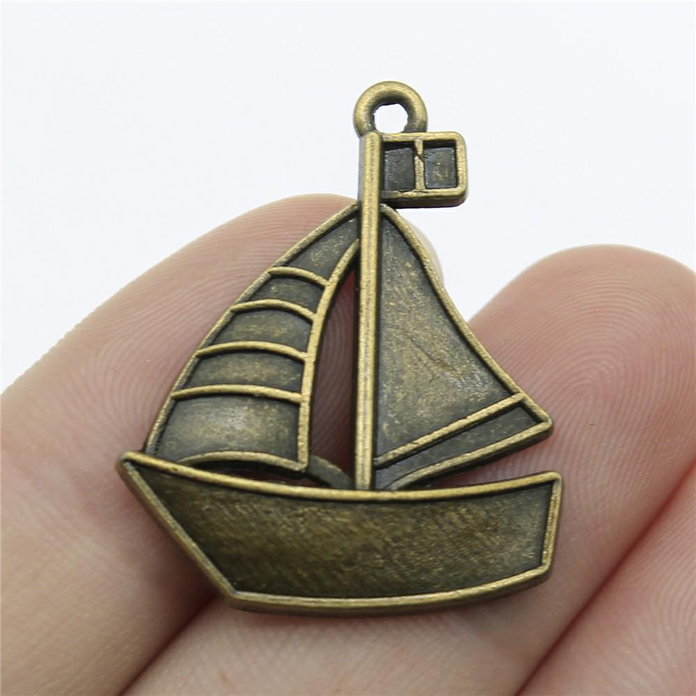 4 Pieces Mix Ship Anchor  Decor Charms For Jewelry Making Boat Anchor Diy Craft Supplies Men Jewelry Decorative Jewelry Gift