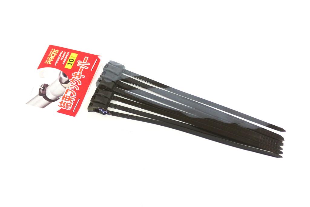Prox PX994K Cable Tie Hook Keeper 10/pack, 35 X 150 X 4 Mm Black (3542)