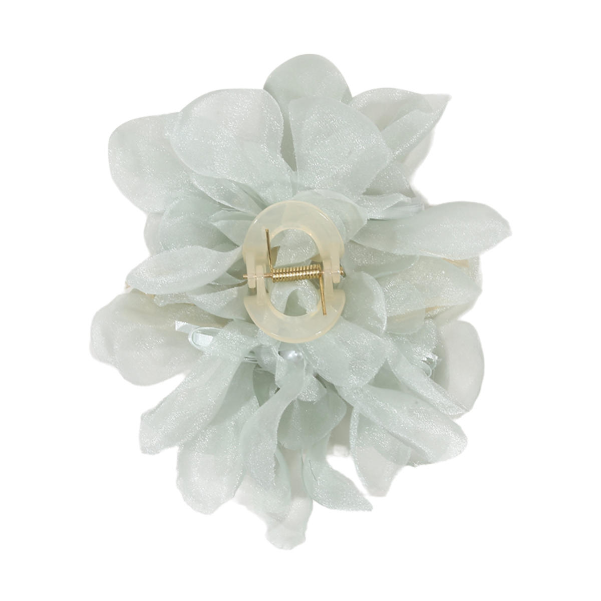 

Супер Фея Шифон Жемчужные Цветы Краб Заколка для Волос для Волос Модная Заколка-Краб Популярный Зажим-Акула для Хвоста Женские Заколки Зажимы для Волос one size зелёный