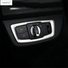 Car Dashboard Air AC Vent / Window Lift / Head Light Lamp Cover Trim Accessories For BMW X1 F48 2016 -  / X2 F39 2018 -