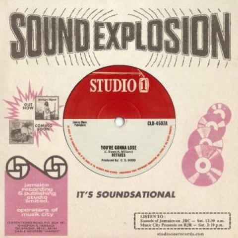 

7inch Record OCTAVES / SOUL VENDORS - You re Gonna Lose / Fat Fish CLD4507 Studio One 2021 US Reggae, Ska & Dub Used