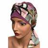 Turbante Da Donna Primaverile Lena Brugo-389 Foulard Morbido Anche Dopo la Chemioterapia