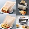 2Pcs Reusable Non-Stick Baked Toast Bread Oven Bags Tools Toaster Bags For Grilled Cheese Sandwiches
