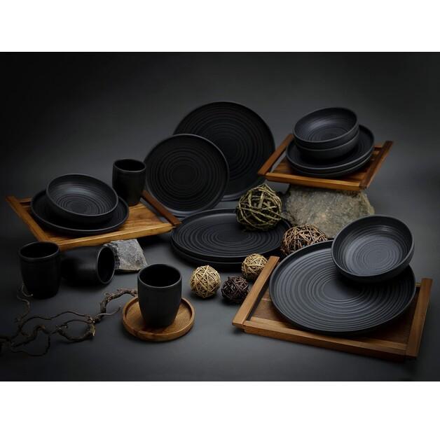 CreaTable Uno Black Service Set, 12 Pcs (23860)