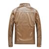 Men's Pu Leather Jacket Men's Korean Version Trend Stand-up Collar Men's Locomotive Leather Jacket