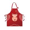 Oil-proof Kitchen Apron With Pockets Chef Work Uniform Cooking Accessories Cooking Apron  Kitchen
