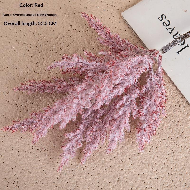 52.5Cm Artificial Astilbe Chinensis Simulation Flowers Green Plants Wedding Decorations