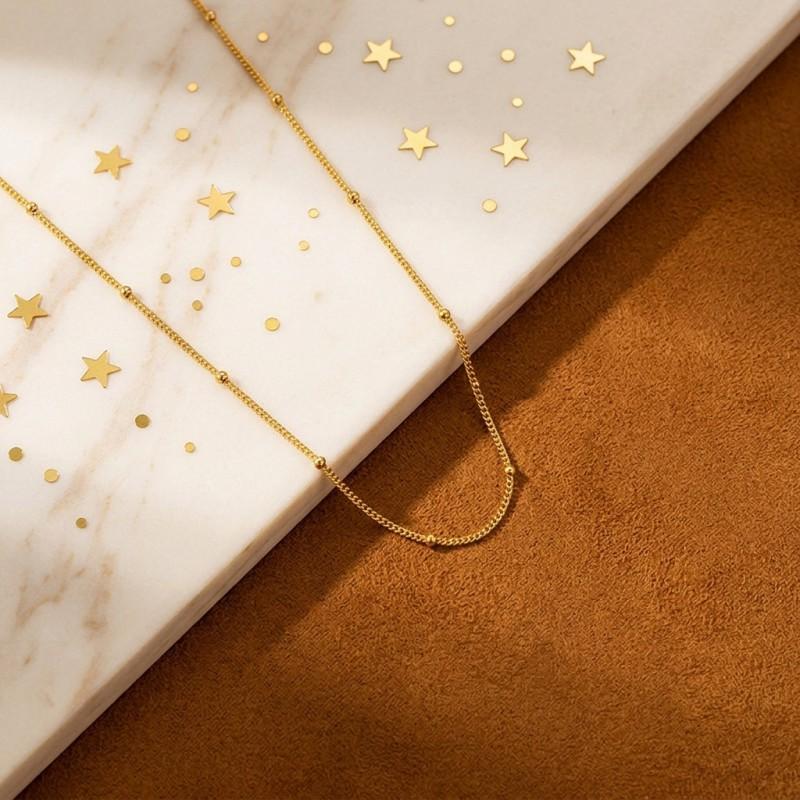 Womens Chain Necklace Clavicle Various Styles Hypoallergenic Fashion Jewelry