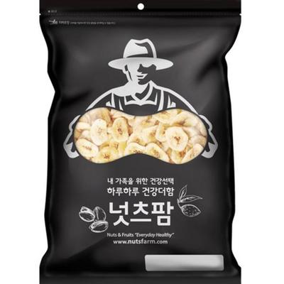 Nuts Farm Banana Chip Korean Food Snack 400g