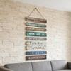 Wooden Wall Sign Wooden Plaque Rustic Inspirational Wall Art Decor Wooden Hanging Plaque Positive Quote Sign for Office Bedroom