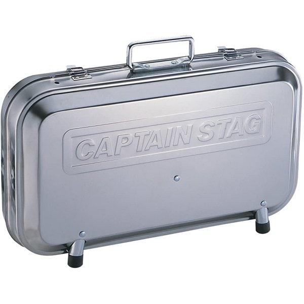 Captain Stag M 6490 [flag Stainless Steel V Type Barbecue stoVe]