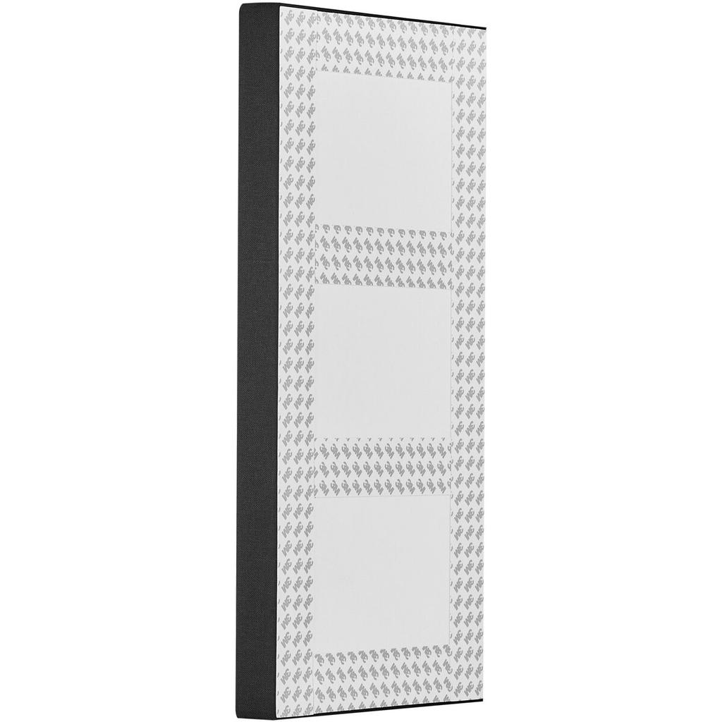 4 PCS Acoustic Wall Panels 2 In Thick 23.6 X 11.8 In Self-adhesive Black
