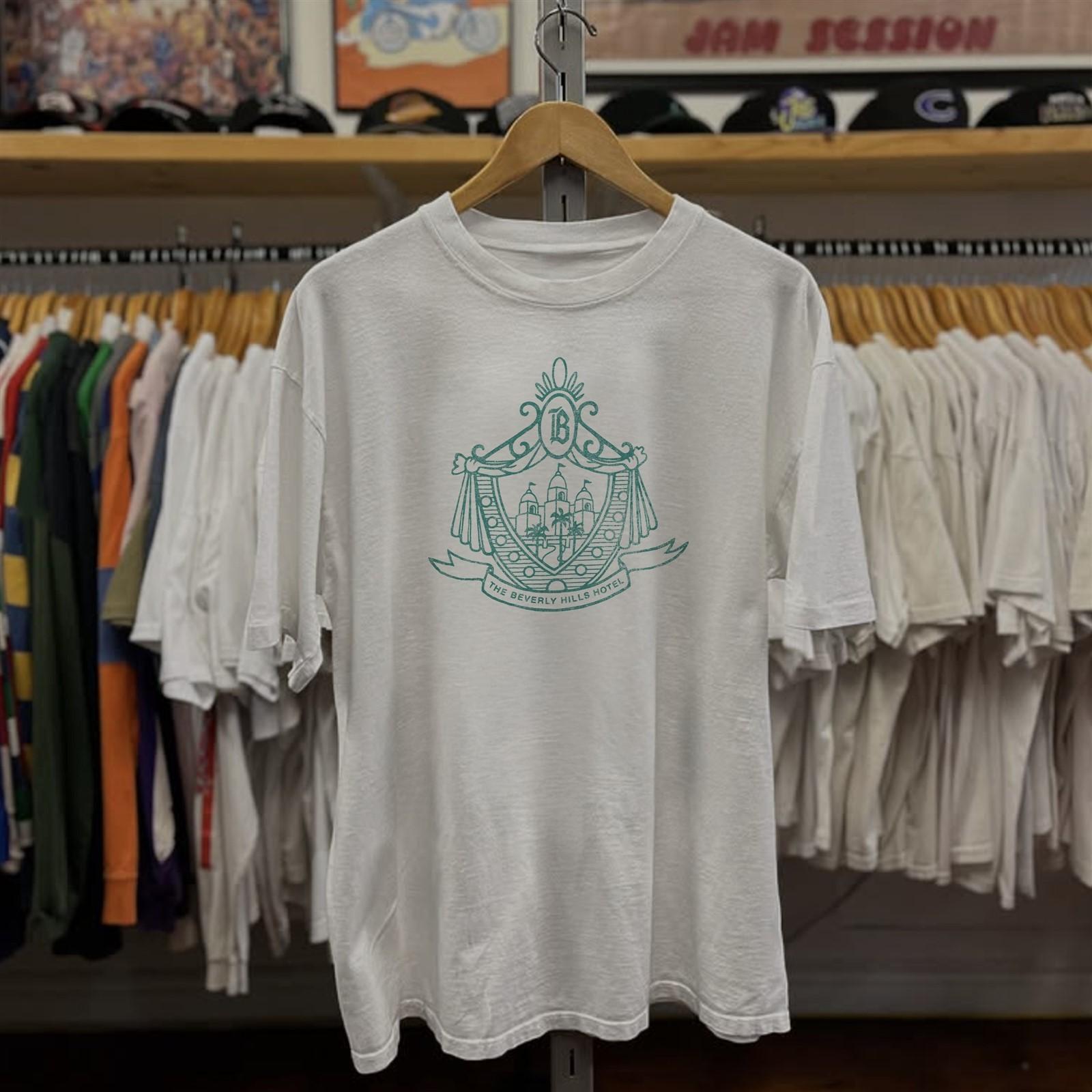 The Beverley Hills & Bungalows Rare White T-Shirt S M