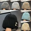 Winter Xiaoxiangfeng Pearl Rabbit Hair Knitted Hat Women'S Nordic Cold Warm Wool Pullover Cold Hat Tide