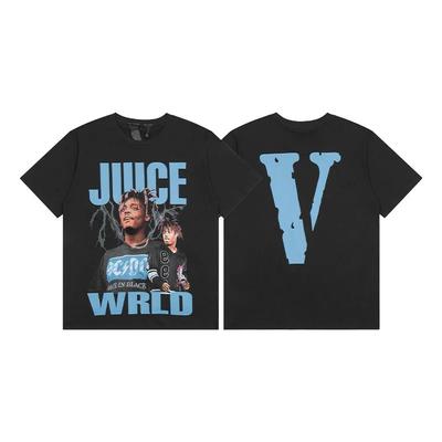  American Juice WRLD Print Streetwear Short Sleeve Death God Limited Edition Oversized Streetwear T-Shirt Loose Female Male Clothing