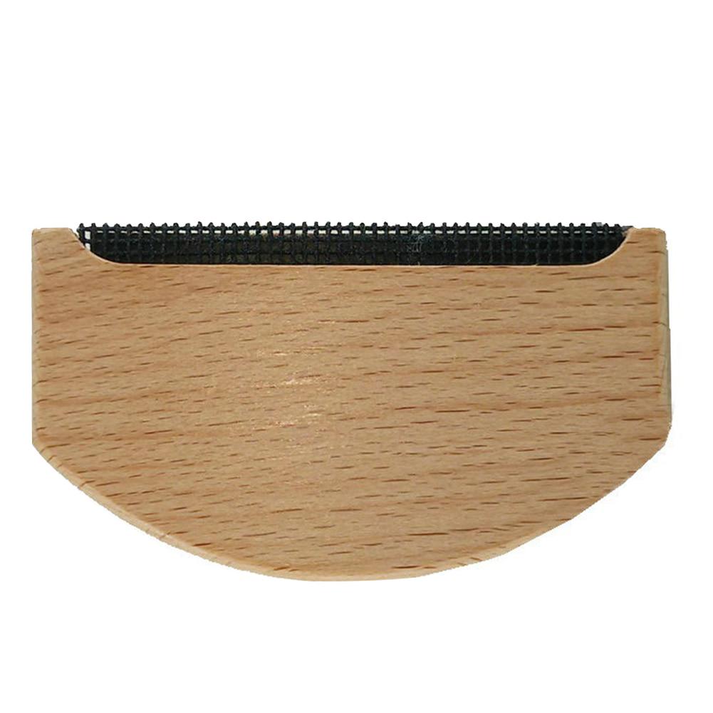 Wooden Trimmer Sweater Brush Roller Portable Fuzzy Easy Clean Manual Fabric Comb Lint Remover