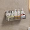 Bathroom Non-punching Wall-mounted Cosmetics Storage Rack