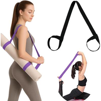 Multifunctional Cotton Linen Waterproof Yoga Mat Strap for Fitness and Outdoor Sports