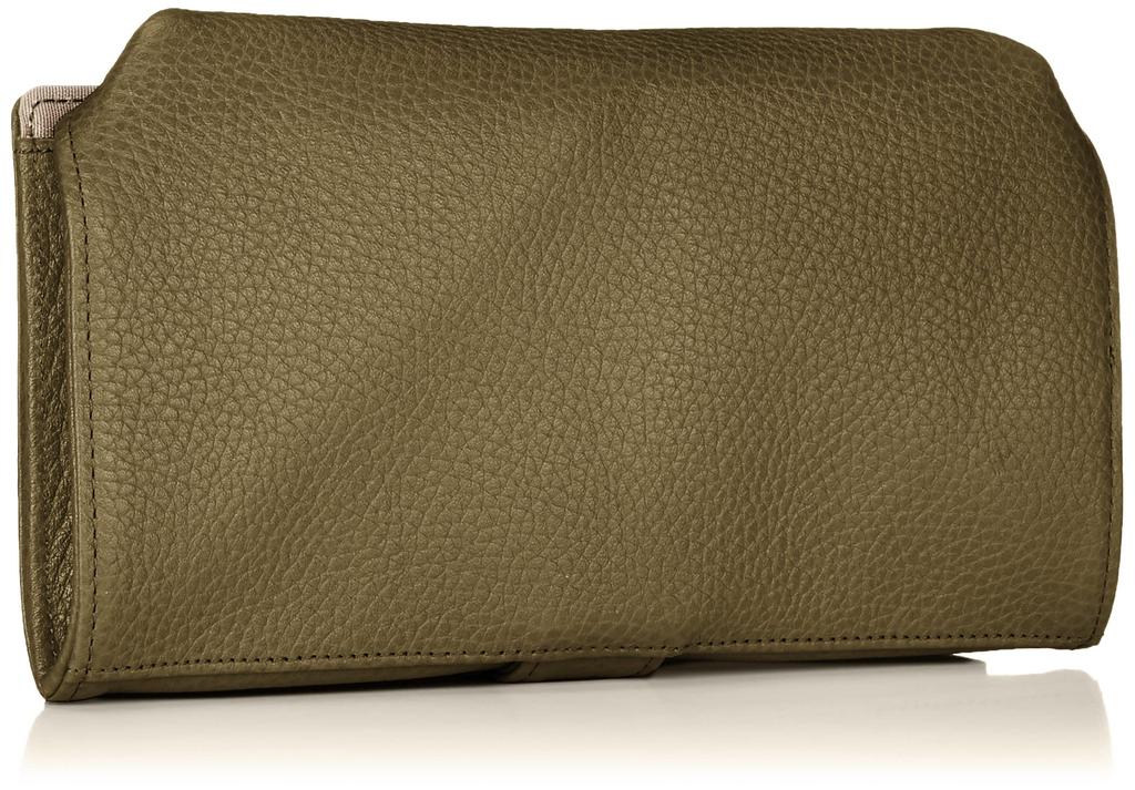 [Nomura Shuhei] <Rei> Lange Geldbörse für Damen, khaki Nr. 80211