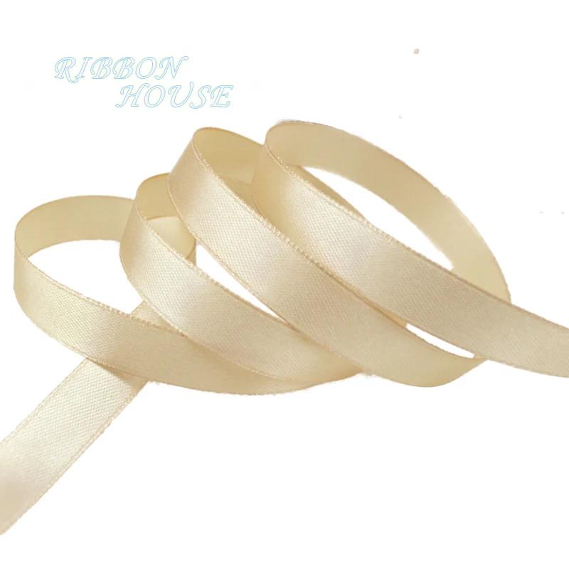 (25 yards/roll) 6mm Single-sided Satin Ribbon Woven Ribbon Gift Packaging Christmas Decoration Handmade Ribbon DIY Wholesale
