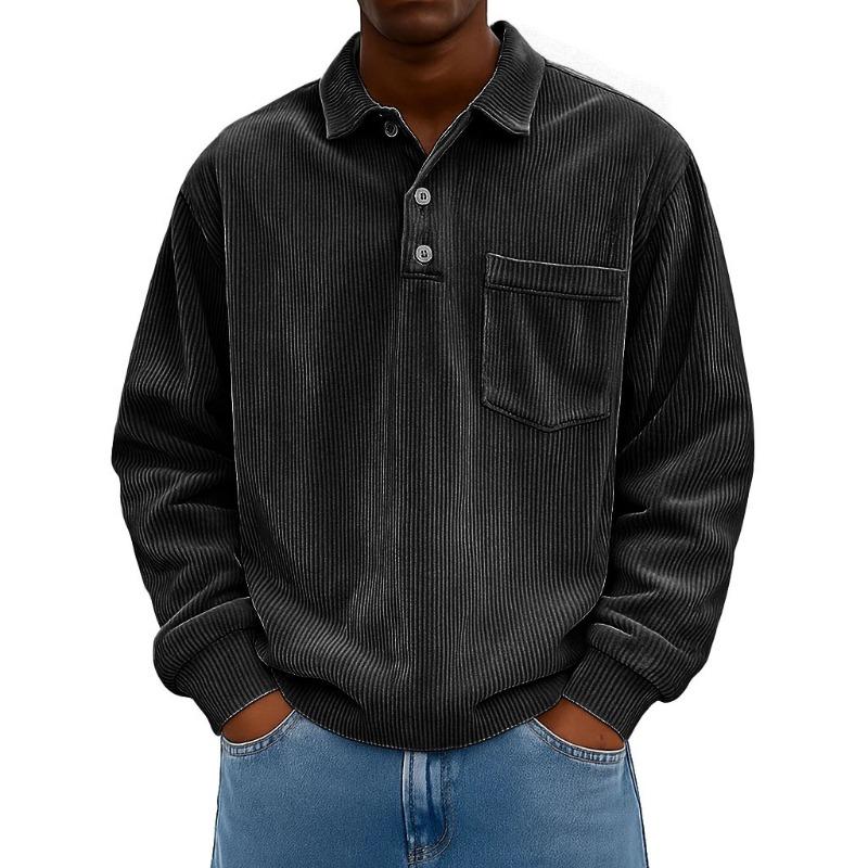 Stand Collar Men's Sweatshirt Autumn and Winter Warm Loose Solid Color Outdoor Warm Breathable Tactical Men's Top