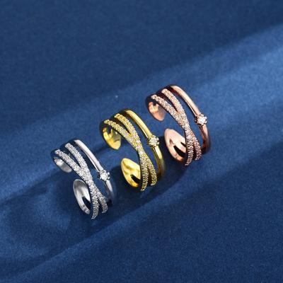 Women's Fashion Adjustable Triple Ring - Niche Design & Versatile Index Finger Ring