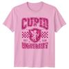 Cupid University Est 1415 Valentines Day Holidays Unisexs TShirt Unisex Graphic Tee