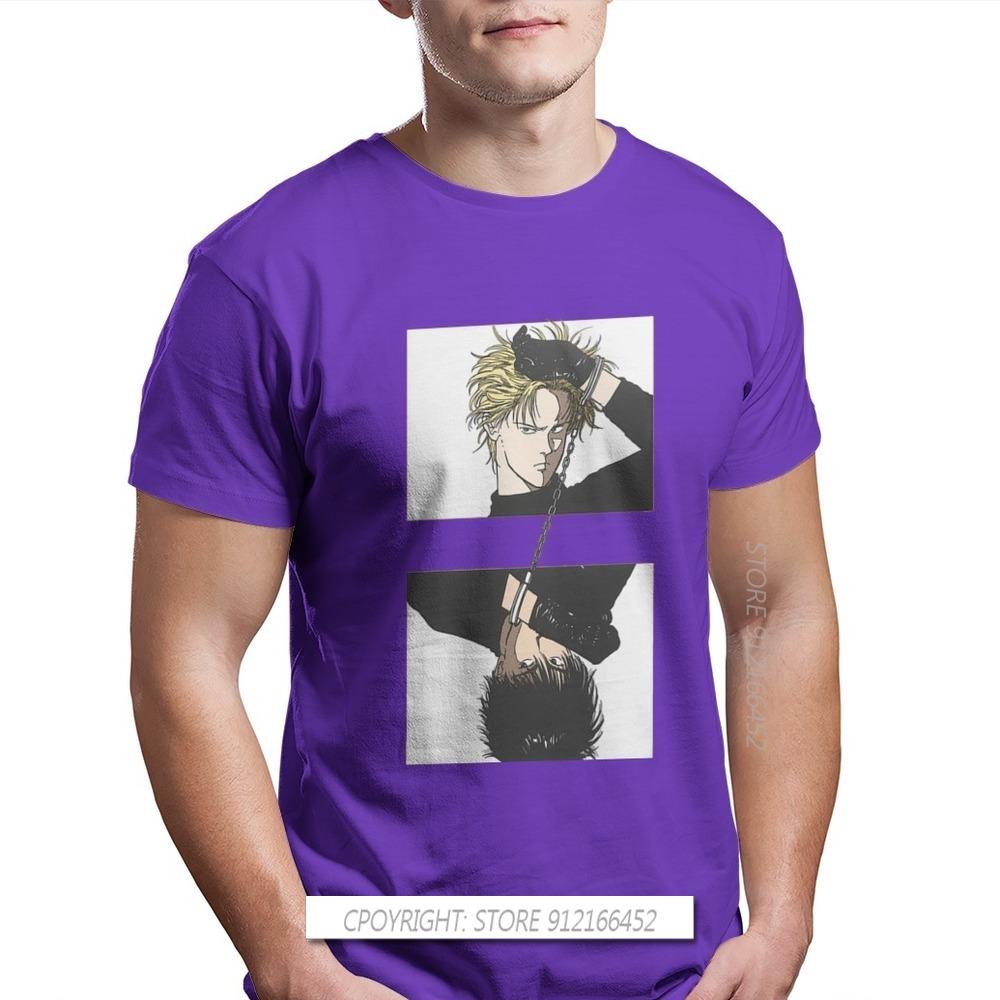 Banana Fish Lynx Okimura Eiji Unisexga Aime Tshirts For Unisex Asheiji Edit Ofertas Graphic Oneck Cotton Streetwear