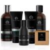 THE MAN COMPANY Charcoal Grooming Kit with Body Wash, Shampoo, Face Scrub, Face Wash, Cleansing Gel, Solid Soap Bar, Combo Gift Set, Set of 6