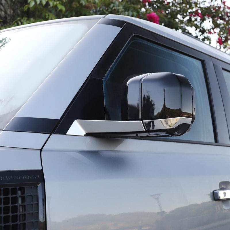 For Land Rover New Defender -2025 Rearview Mirror Stainless Steel Protective Strip Chrome Exterior Modification Accessories