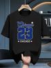 Niuwang Selection T-shirt - Chicago 23 Graphic Print