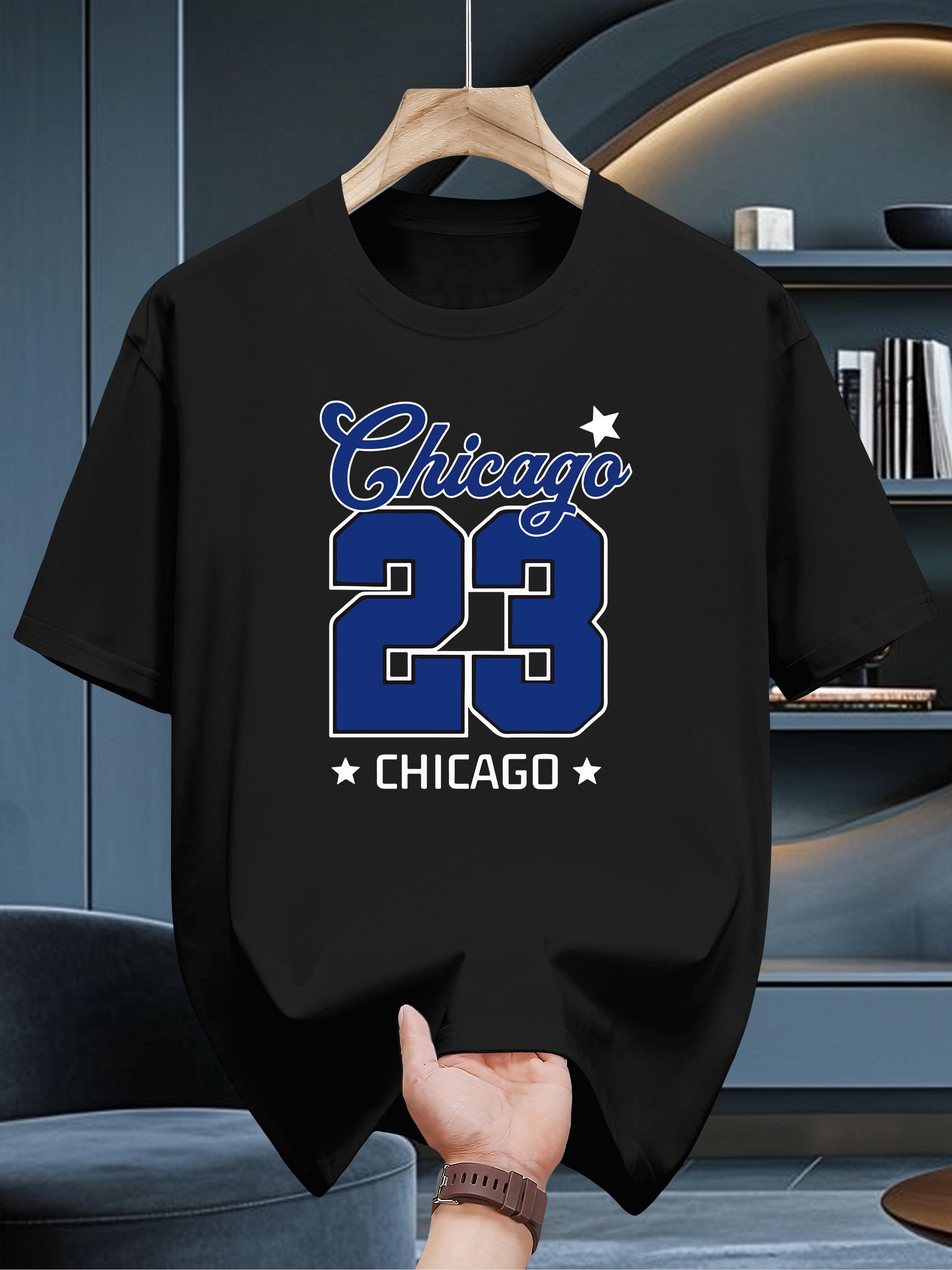 Niuwang Selection  T-shirt - Chicago 23 Graphic Print S