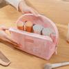 3-Piece Mesh Makeup Bag Travel Grooming Storage Large Capacity Lipstick Miscellaneous Bag for Organizing Personal Care Items
