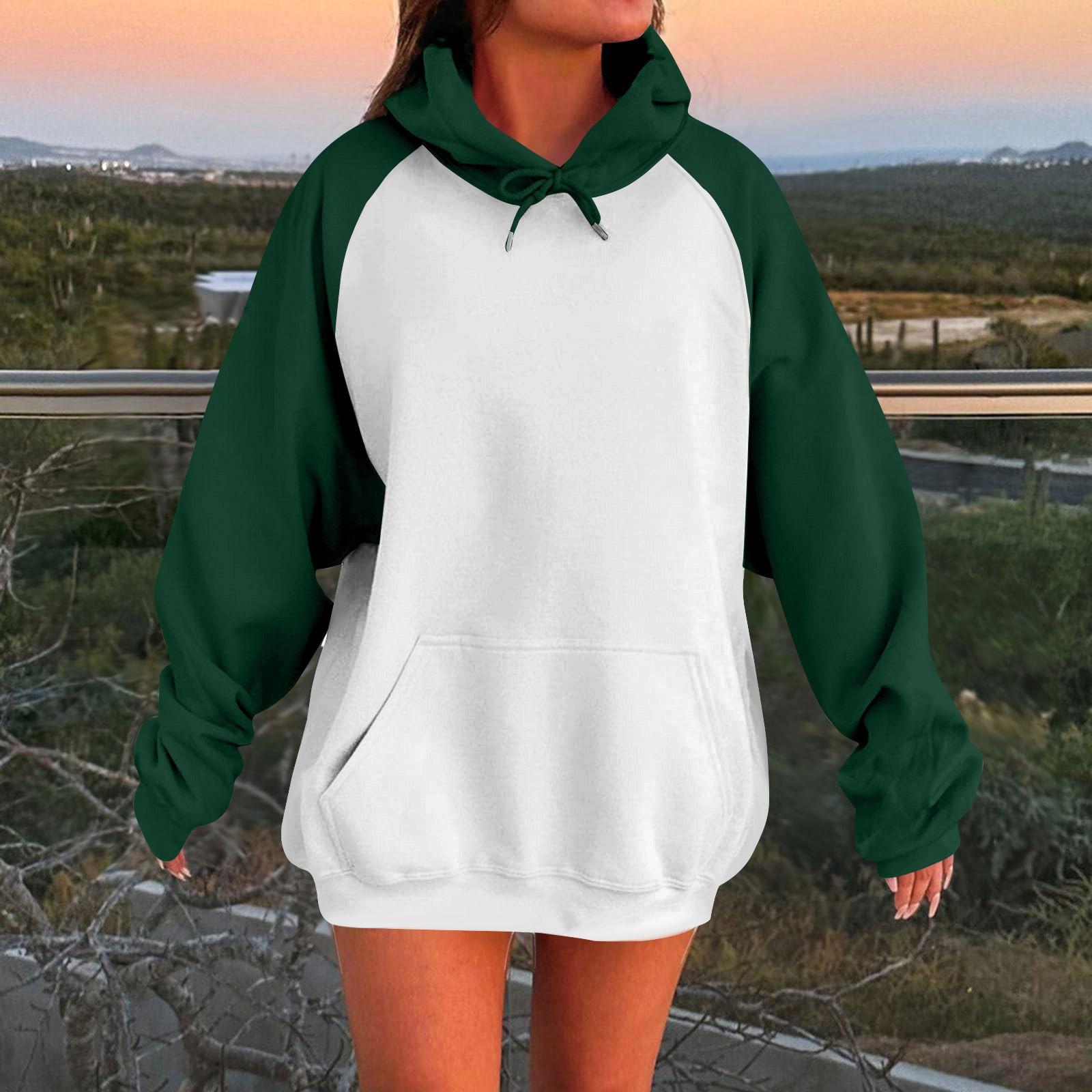 

Women s Long Sleeve Oversized Oversized Raglan Sleeve Women s Hooded Fleece Sweatshirt XXXL
