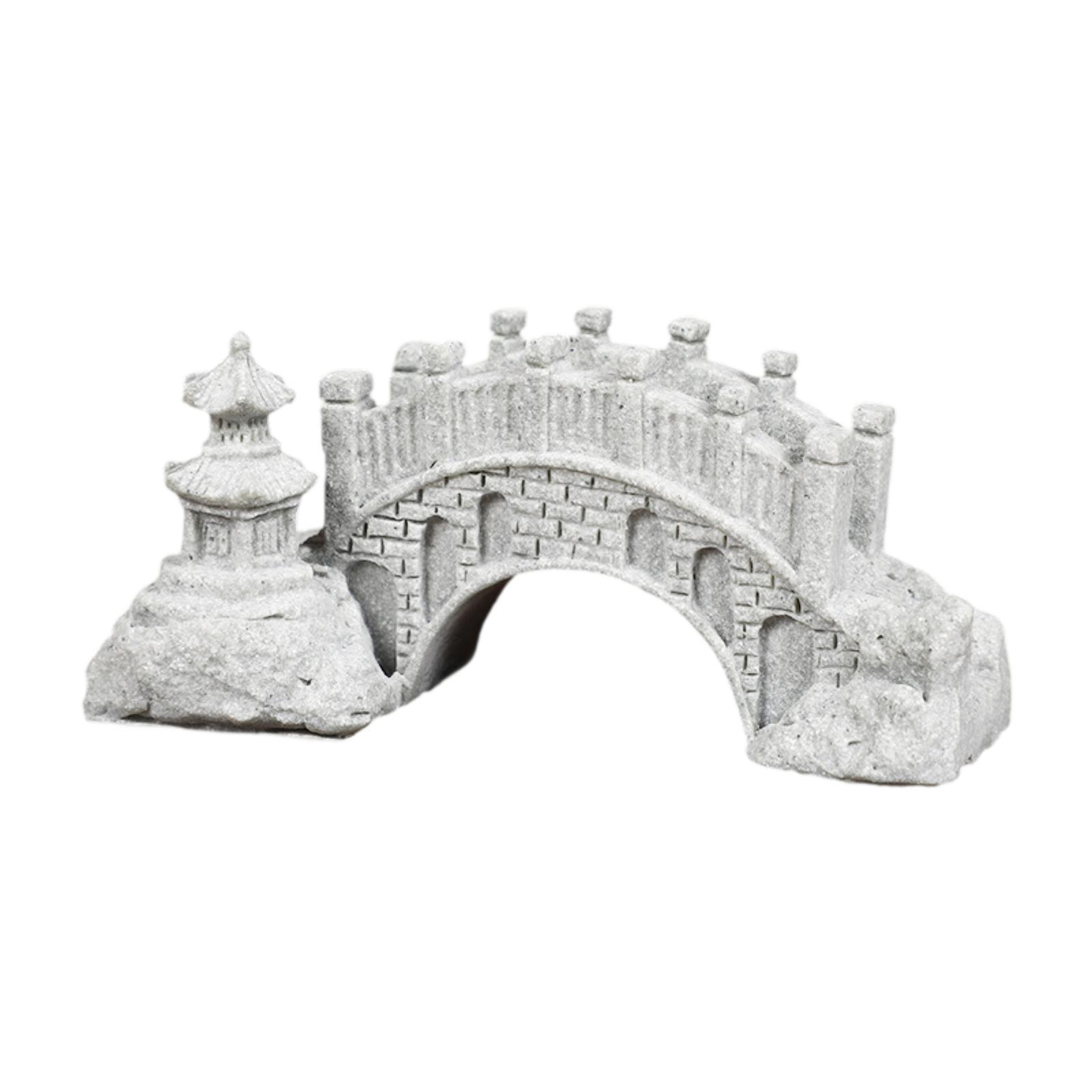 

Каменный мост фигурка винтажный аквариум украшение для кабинета офиса гостиной