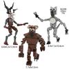 99 Nächte im Wald – Bausteine, Horrorspiel, Waldmonster, Tiere, Figuren zum Zusammenbauen, Sammelfiguren, Schreibtischdekoration, Geschenk