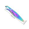 Colorful Nail Cuticle Nipper Clipper Colorful Scissor Plier Dead Skin Remover Clear Nail Art Tool Dead Skin Remove Tools