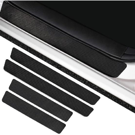 4pcs Car Door Sill Protectors Strips for Toyota New Grand Highlander 2024 2025, Car Door Edge Guards Door sill Trim Car Door Threshold Protection