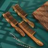 Tan Mujiang Green Sandalwood Hair Comb Gift Set