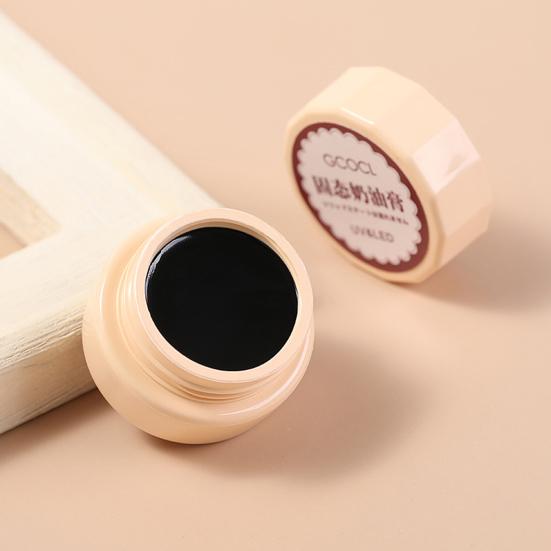 5ml Nail Varnish Multifunctional DIY Exquisite Solid Canned Nail Gel for Women