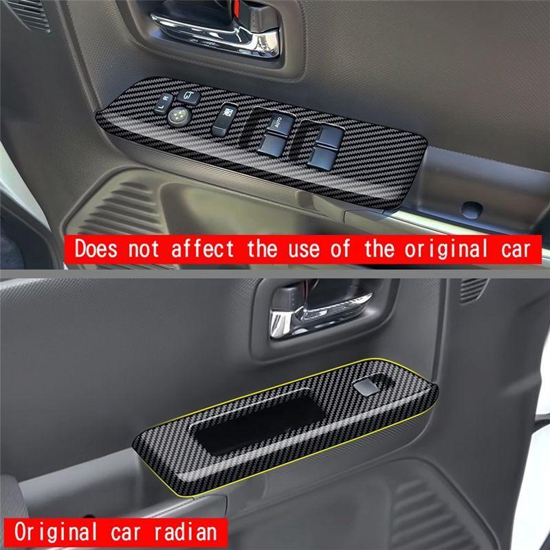 Car Door Armrest Cover Panel For SPACIA 2017- Window Glass Lift Switch Button Trim Frame RHD,B Replacement Parts