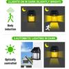 Venkovní solární nástěnná lampa Vodotěsná lampa s wolframovým vláknem Indukční lampa Domácnost Zahrada Nástěnné světlo Osvětlení vily Noční světlo