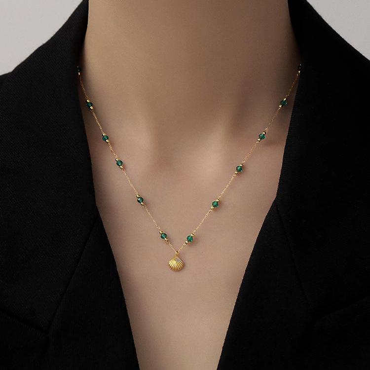 Jewelry does not fade, light luxury, exquisite collarbone, niche design, versatile neck chain