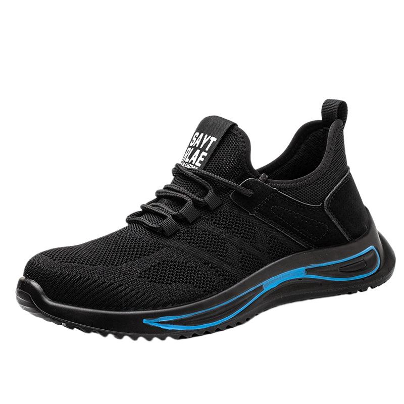 

Обувь для страхования труда, мужская, противоударная и противопрокольная, легкая, защитная обувь, удобная рабочая обувь со стальным чехлом 46