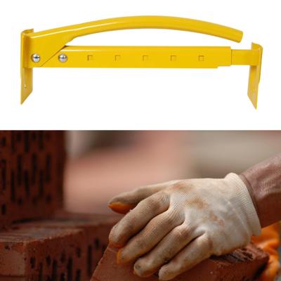 Ziegelzange Schwerlast Stahl Hebeklemme Pflasterstein zum Heben von Steinplatten Mauerwerkspflaster