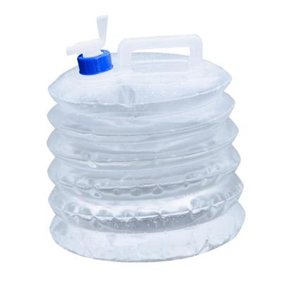 Outlet Volume Adjustment Water Tank Barrel Car 5L/10L/15L Portable Folding Water Storage Carrier Bucket Kettle With Handle