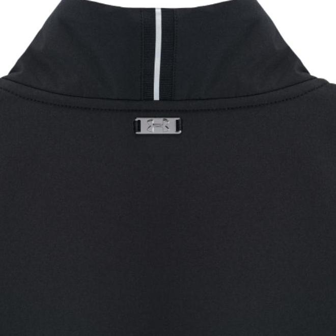 Under Armour Storm Solid Color Reflective Design Zip-Up Collar Jacket Women Jackets Black 1373633-001